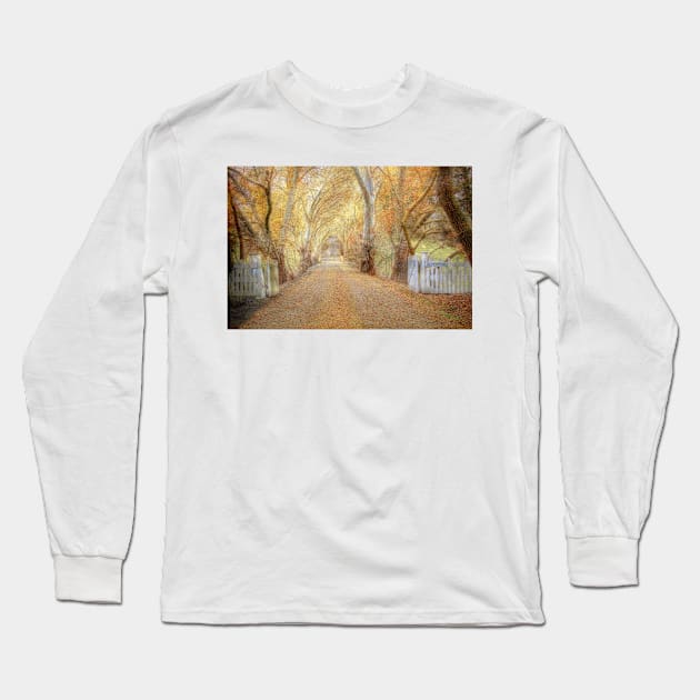 Colours of Autumn - Blakiston, The Adelaide Hills, SA Long Sleeve T-Shirt by Mark Richards